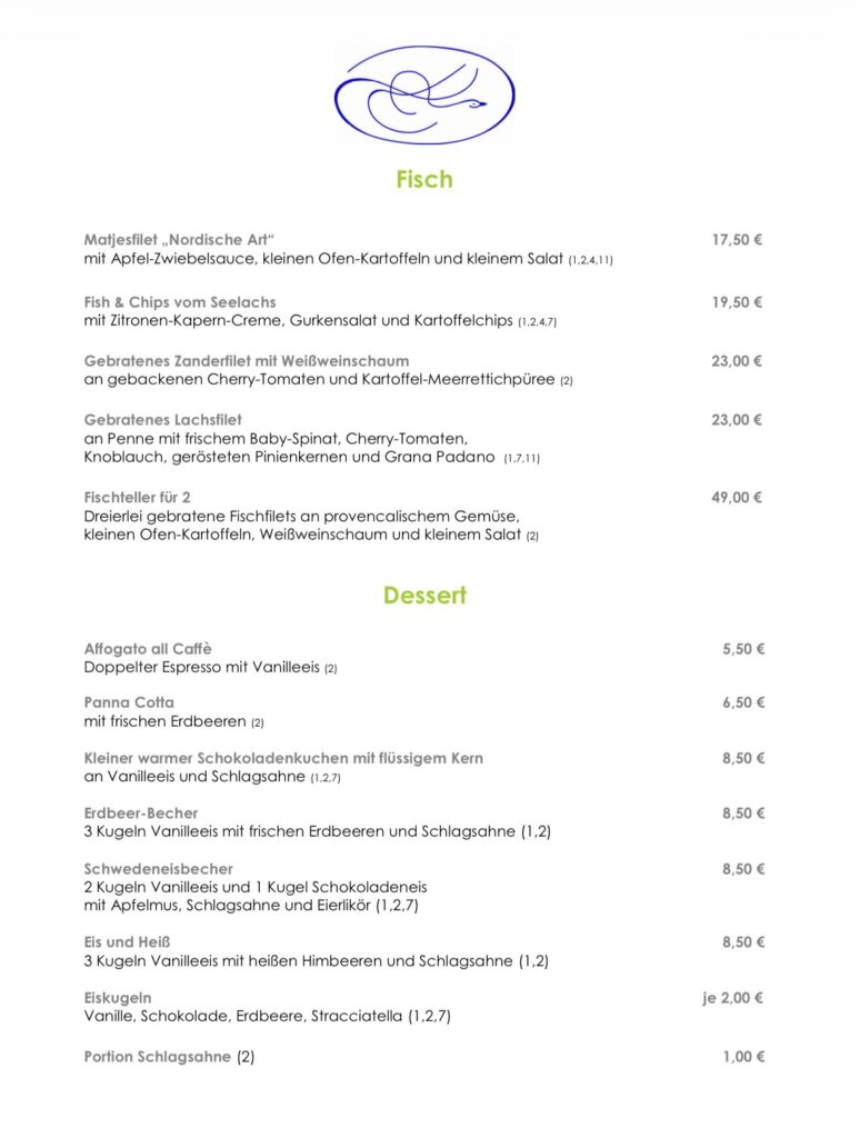 Speisekarte ab 07.07.2026 Seite 2